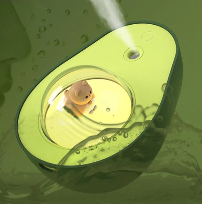 AQUAVIBE: HUMIDIFICADOR AGUACATE LUCES