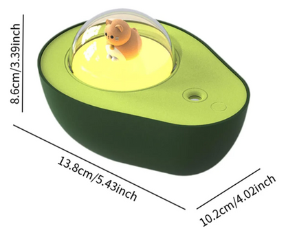 AQUAVIBE: HUMIDIFICADOR AGUACATE LUCES